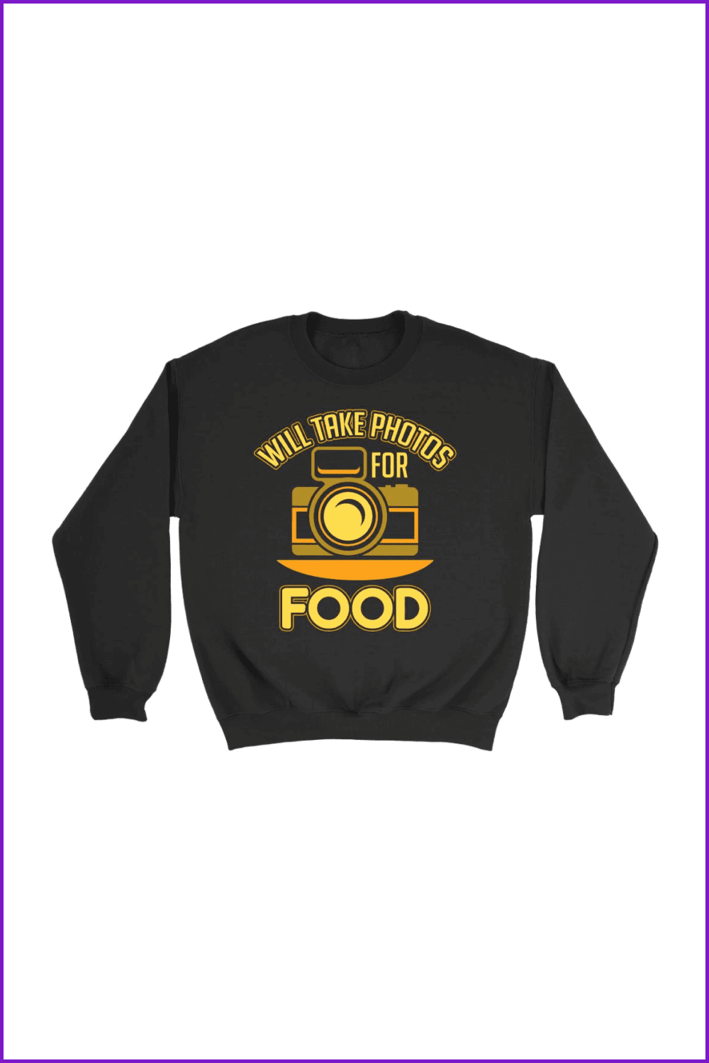 Will Take Photos For Food Sweater.