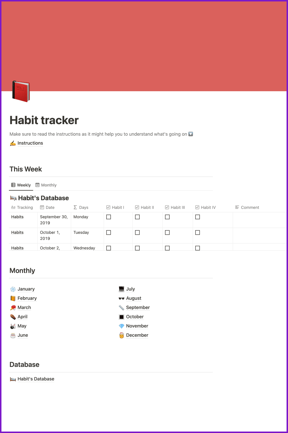 Habit Tracker.