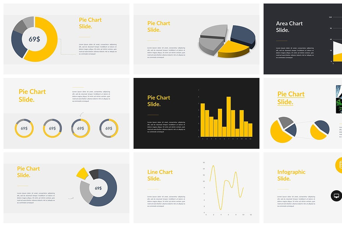 All infographics are modern and stylish.