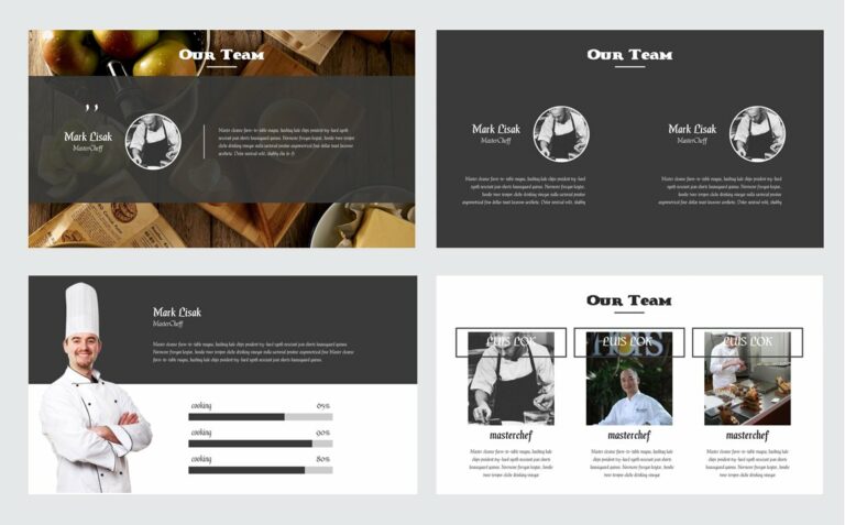 Food Vintage Powerpoint Template – MasterBundles