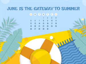 Free June Editable Calendar – MasterBundles
