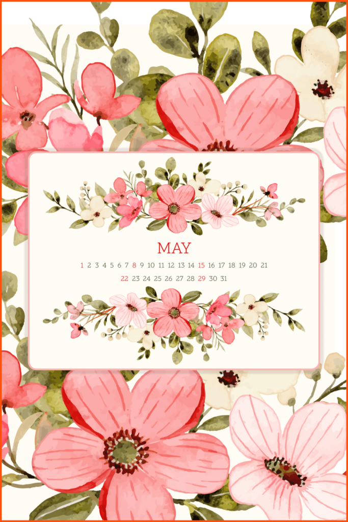 50+ Amazing May Calendars 2022 Collection - MasterBundles