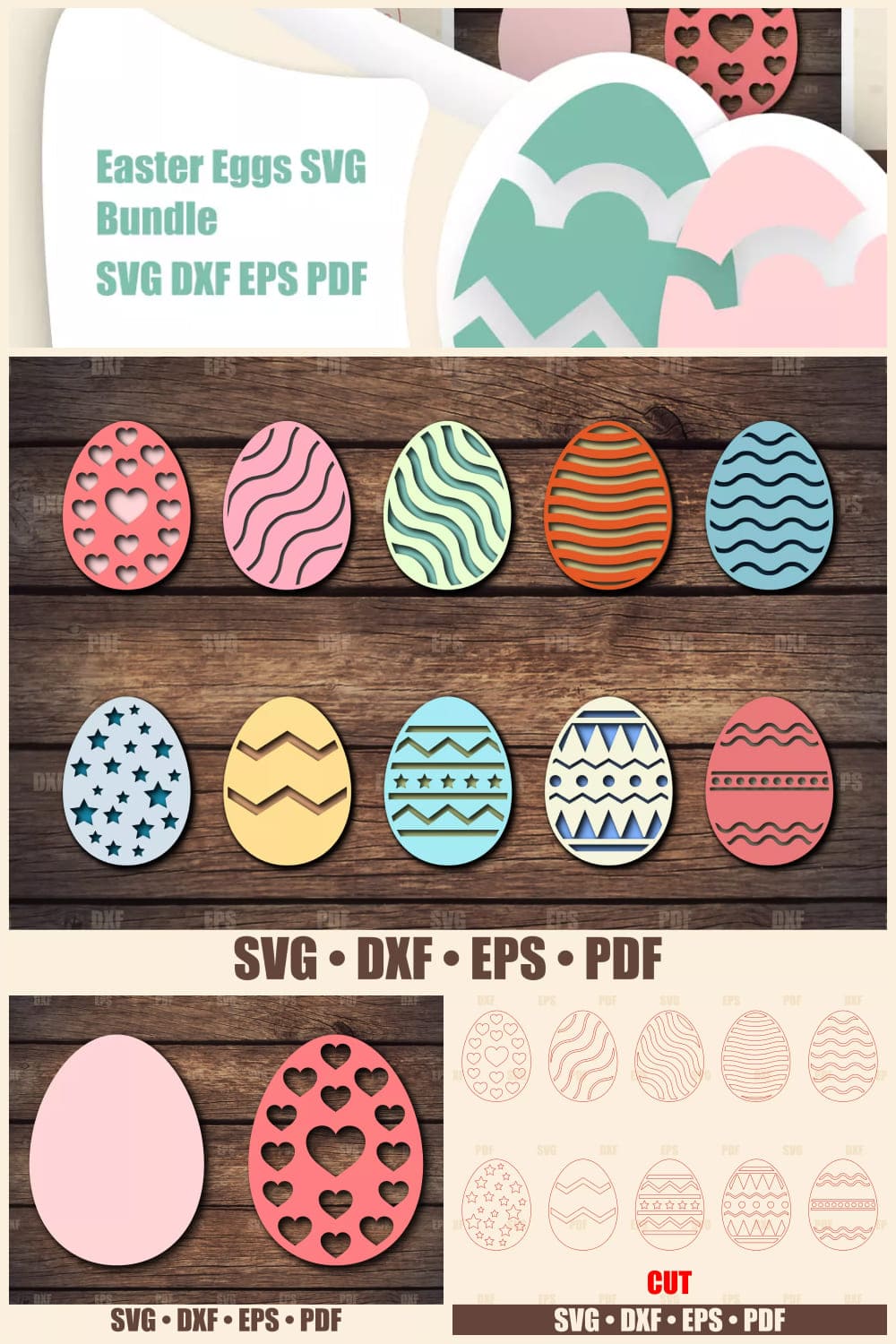 Chocolate Easter Egg SVG scrapbook cut file cute clipart files for silhouette cricut pazzles free svgs