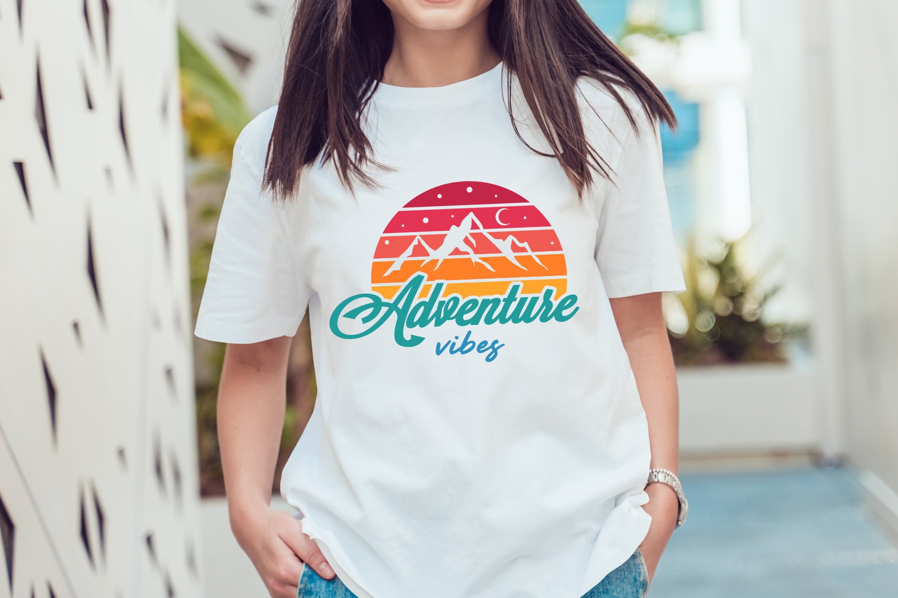 Create your t-shirt with adventure vibes.