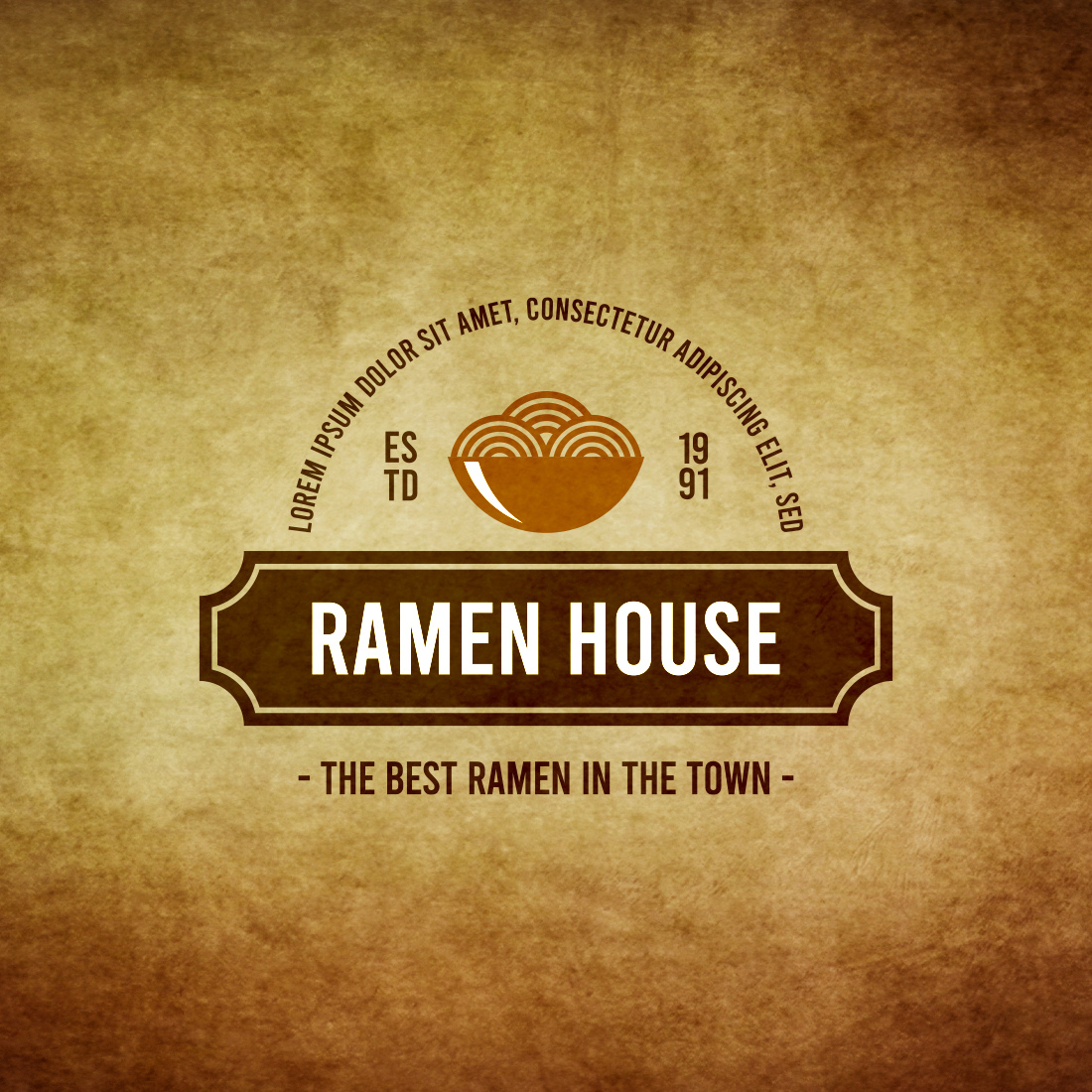 ramen house logo image.