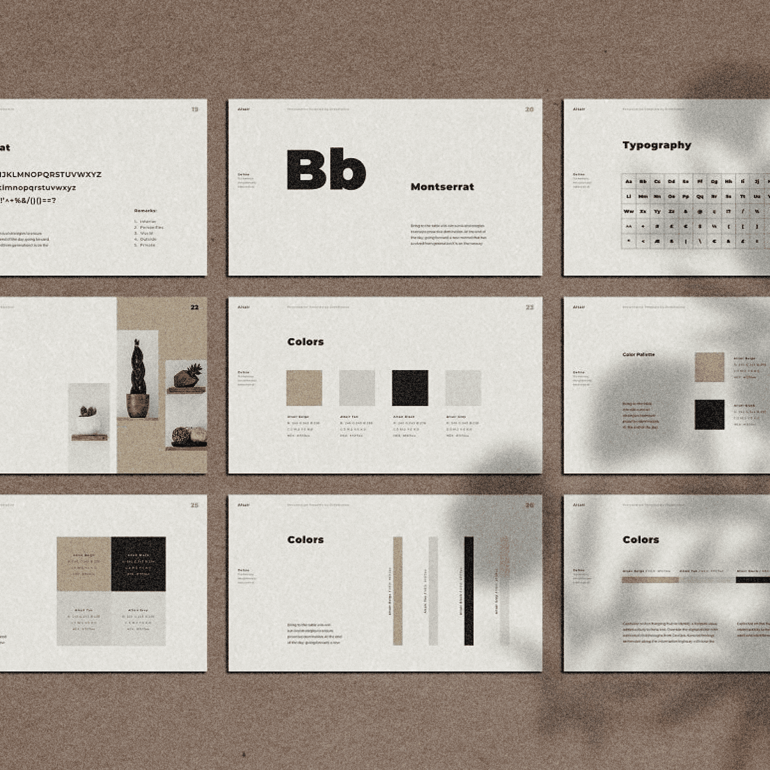 Altair PowerPoint Brand Guidelines cover.