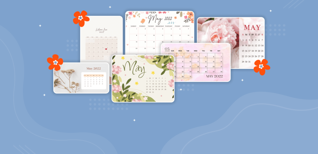 Amazing may calendars.