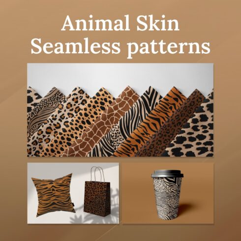 Animal Skin Seamless patterns main cover.