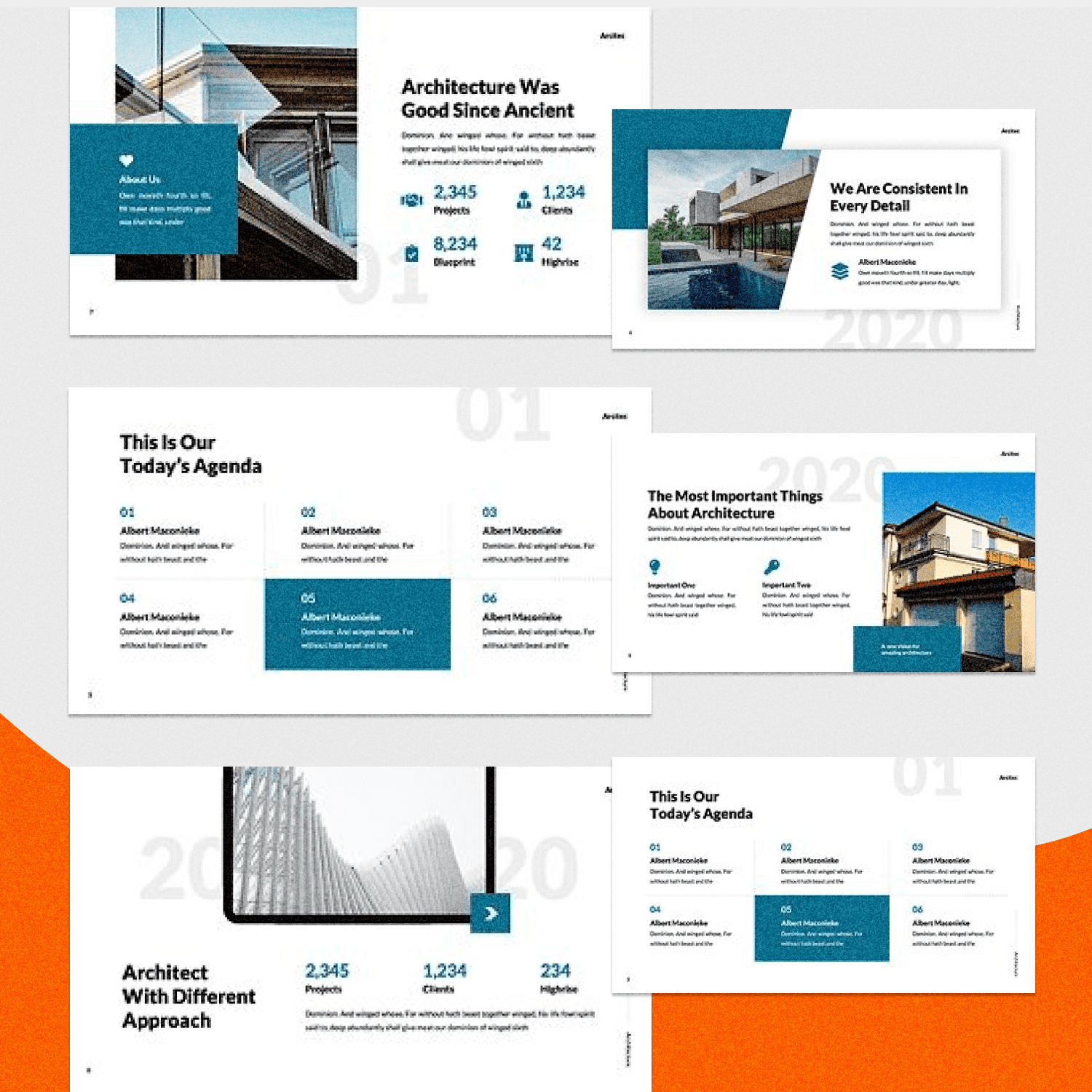 Arcitec- Architecture PowerPoint cover.