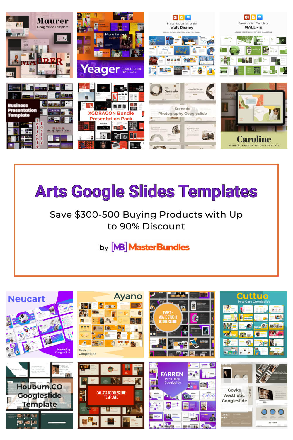 arts google slides templates pinterest image.