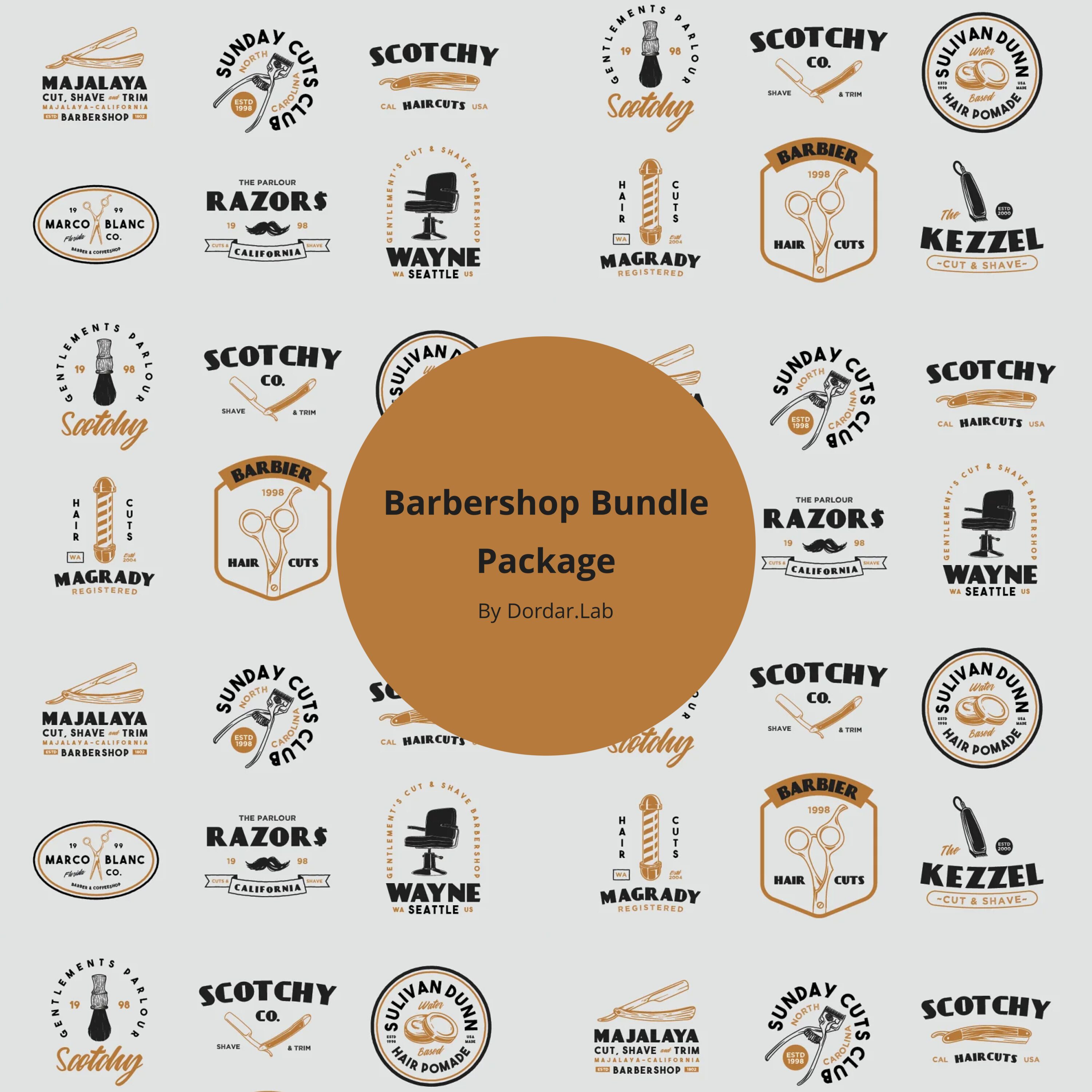 Barbershop Bundle Package cover.