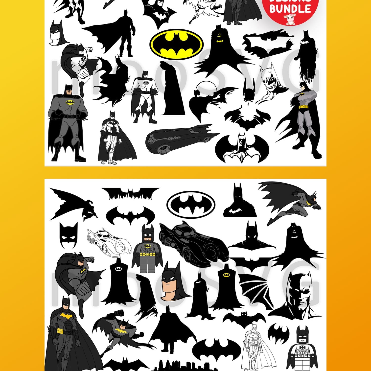 Batman Birthday svg cover image.