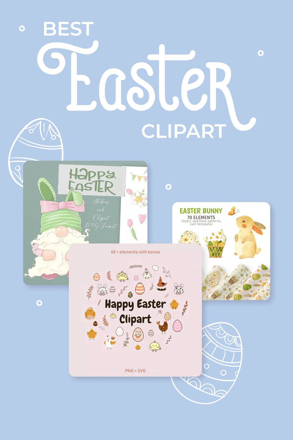 best easter clipart free and premium goodies 2023 pinterest 264.