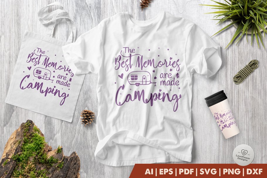 Bring some happiness to your life with this camping bundle.