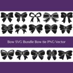 Bow SVG Bundle Bow tie PNG Vector.
