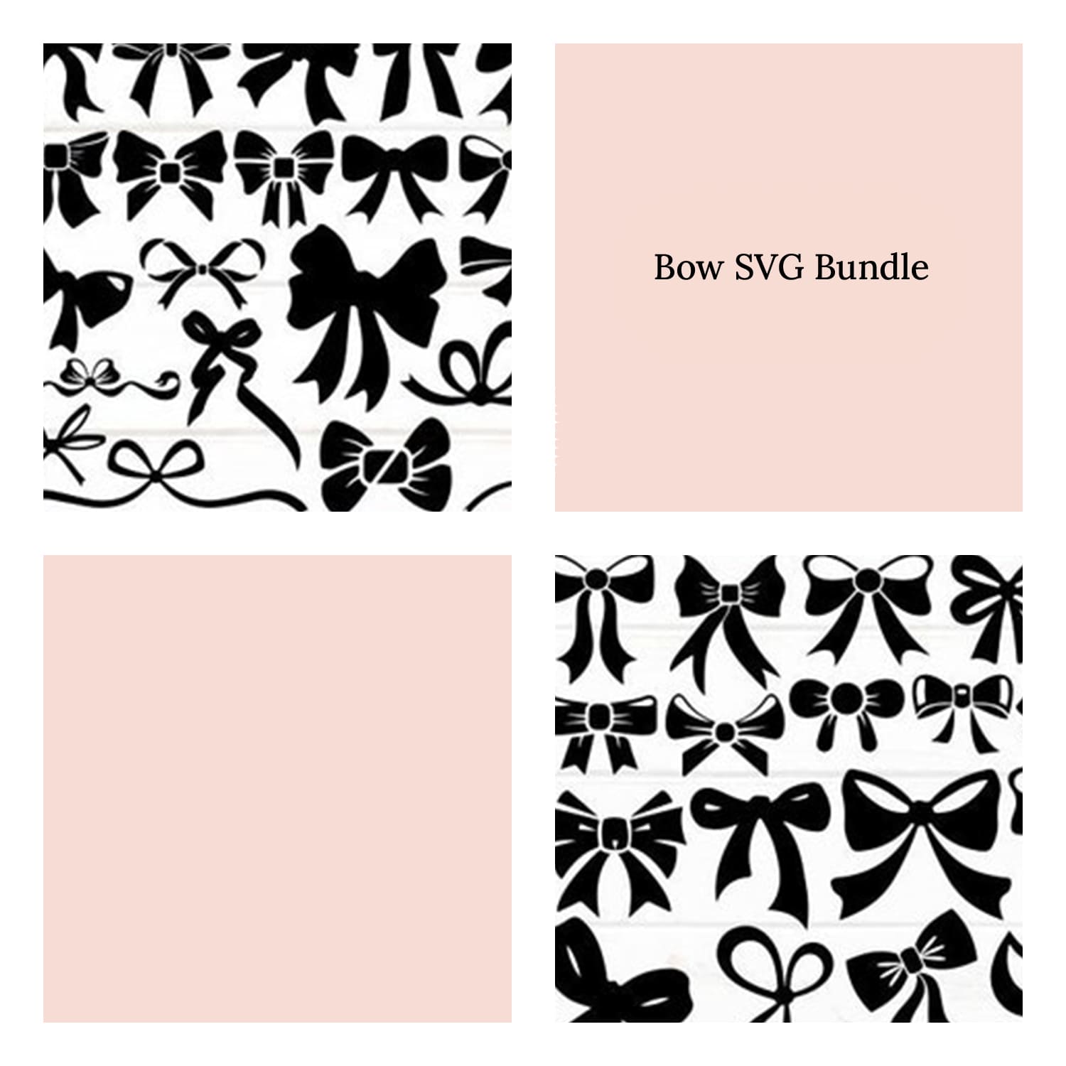Bow SVG Bundle cover.