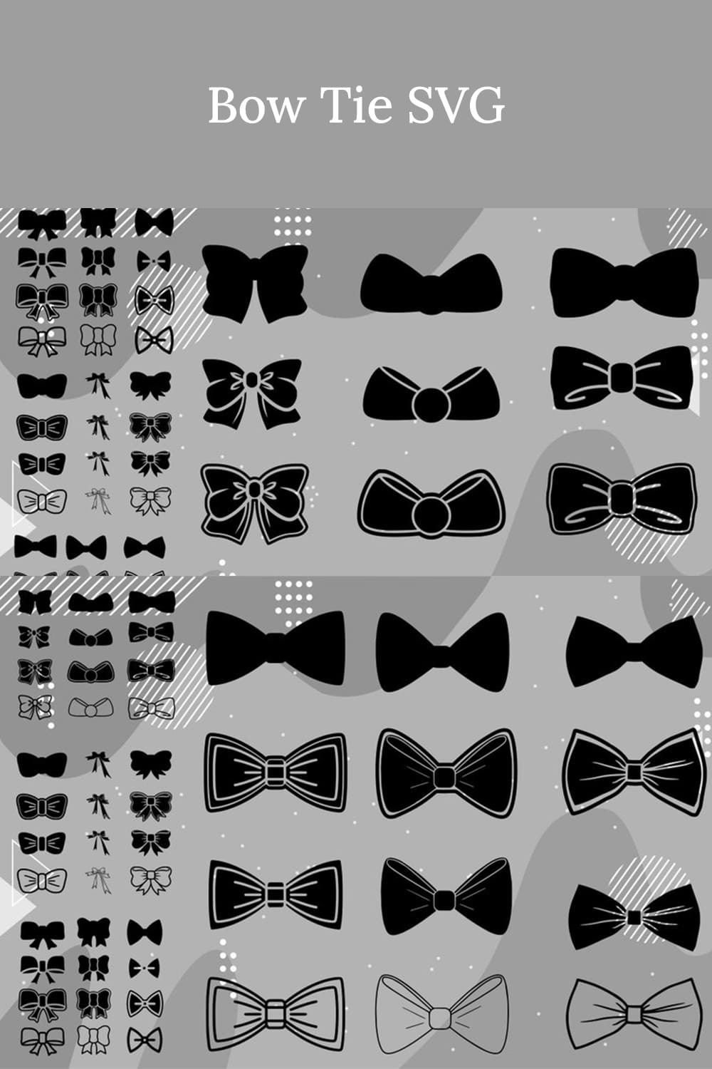 bow tie svg bow ties cut file ribbon tie bow tie bundle svg file png 1000x1500