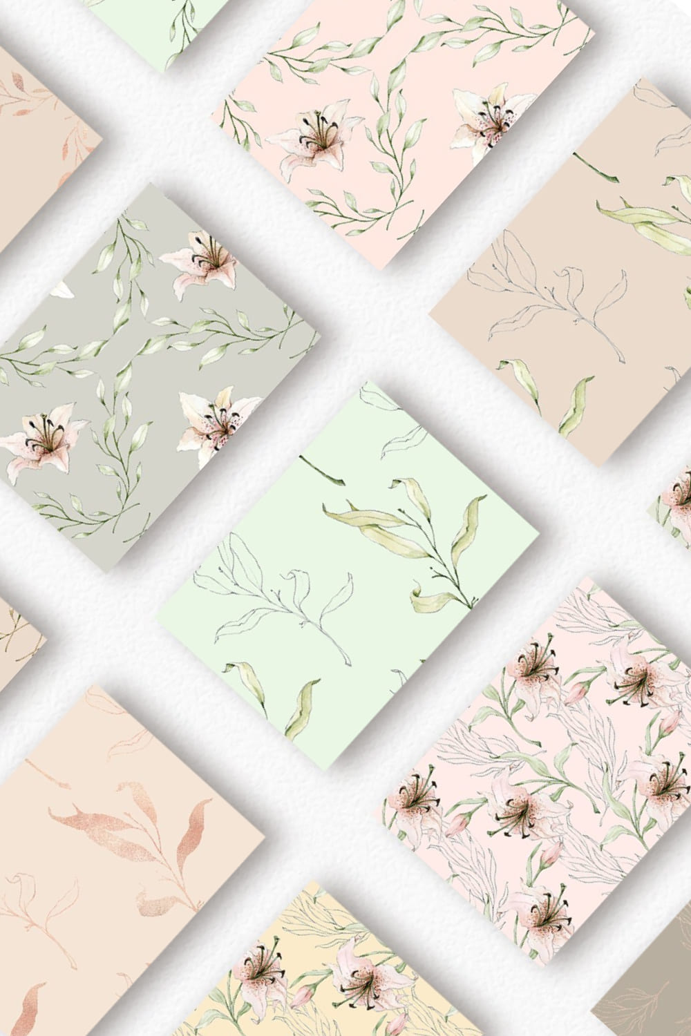 Diverse of floral patterns for your visual content.