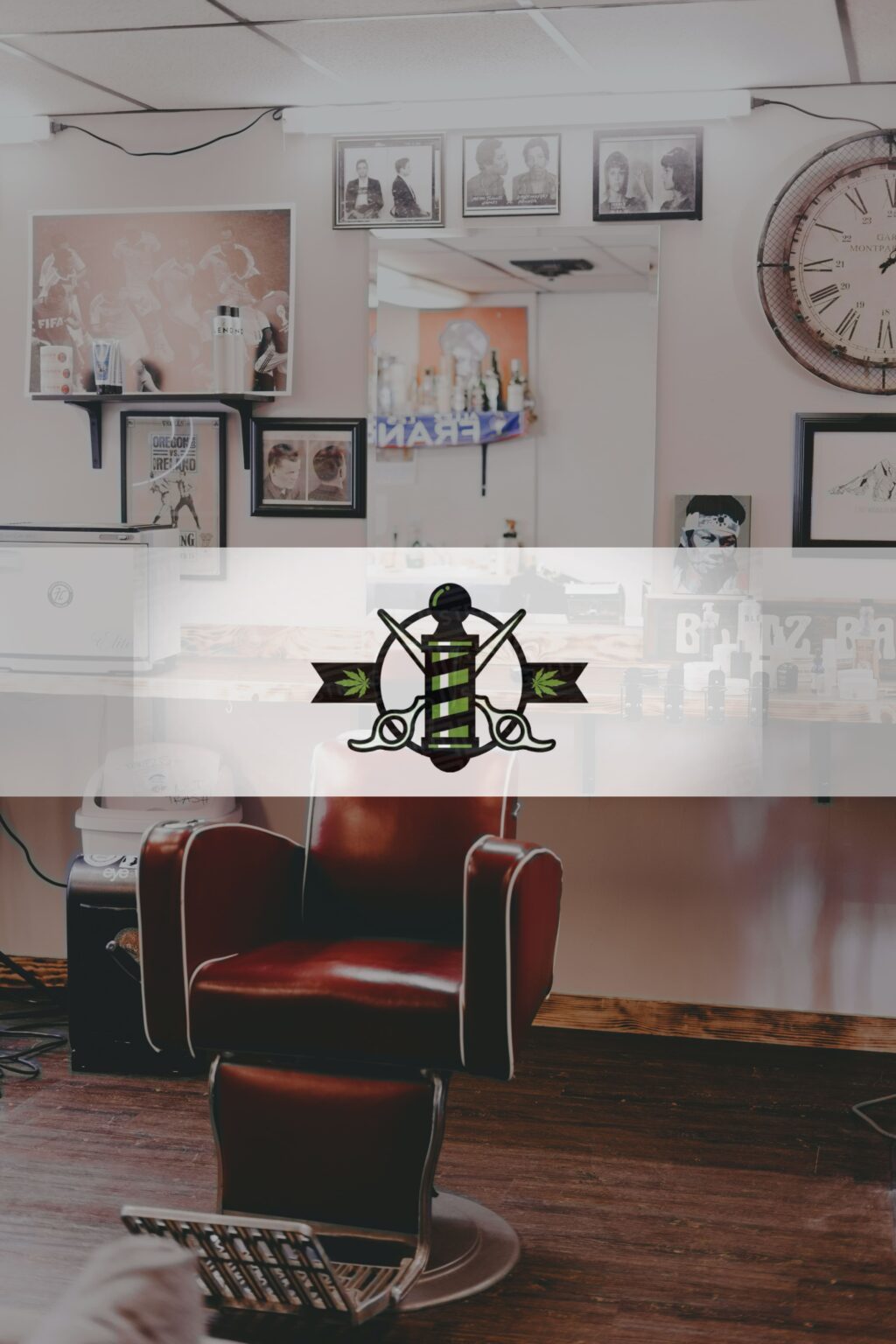 Bud Barbers Vector Logo Template MasterBundles