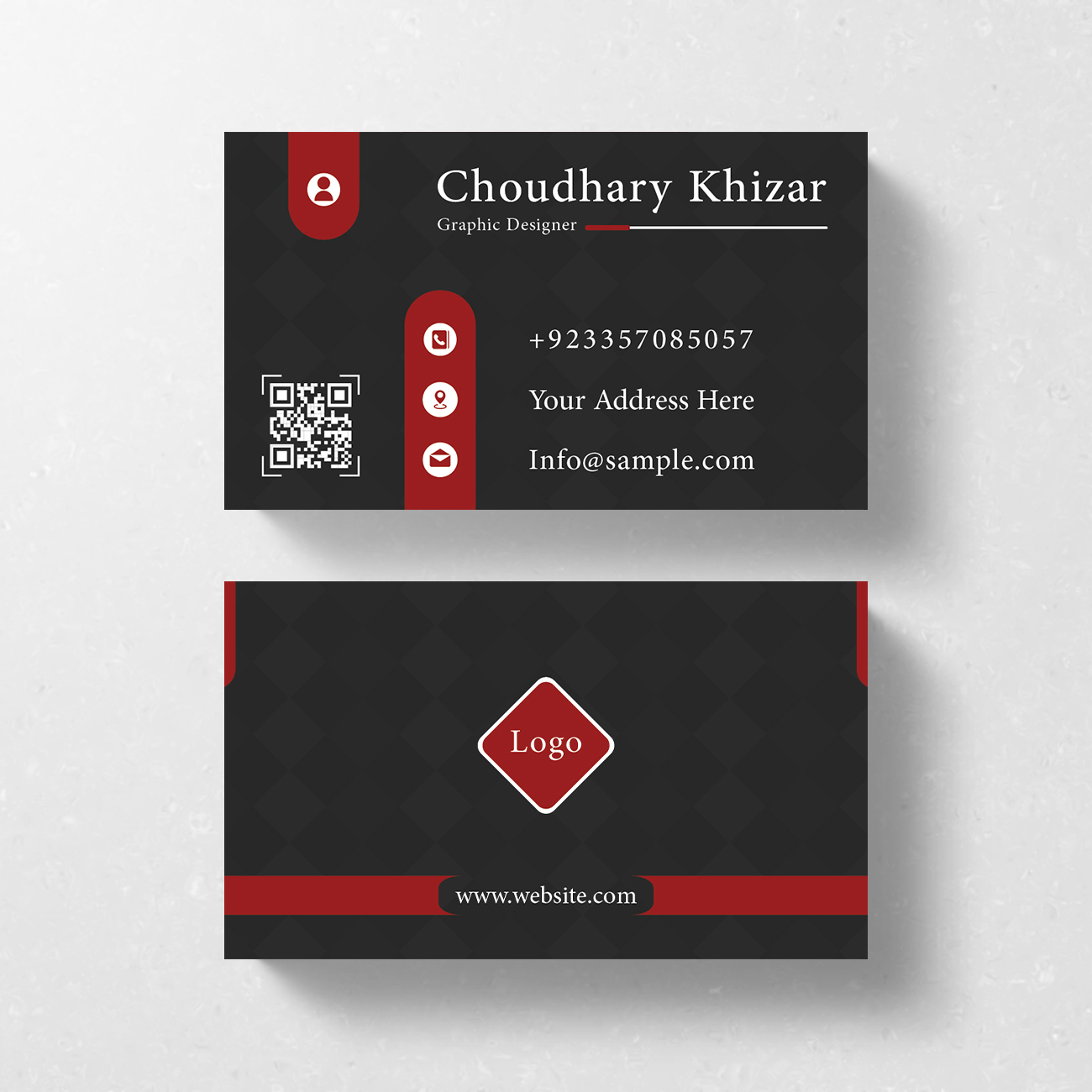 These business cards would be perfect for real estate business ,clothing business & many more.