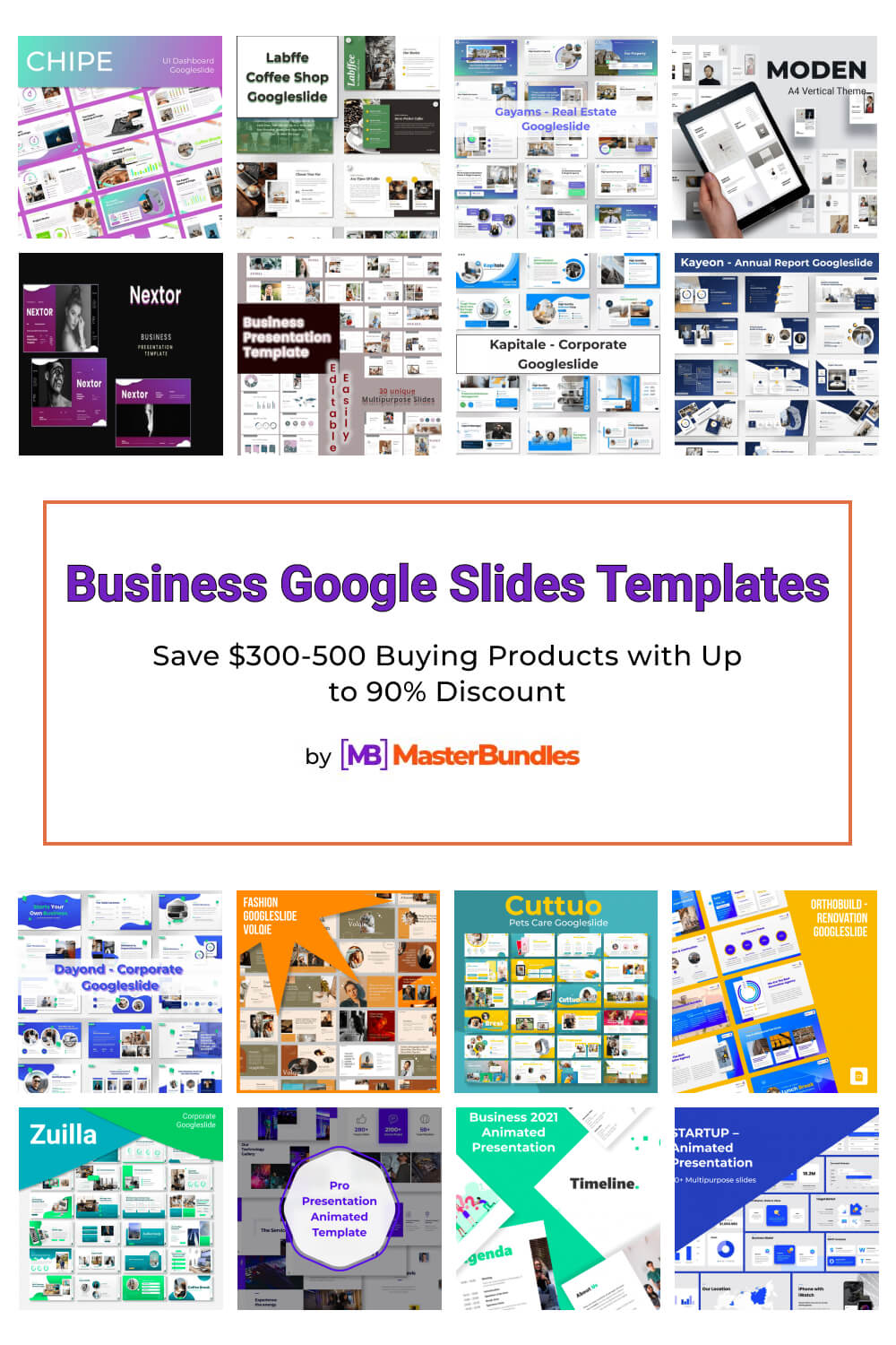 business google slides templates pinterest image.