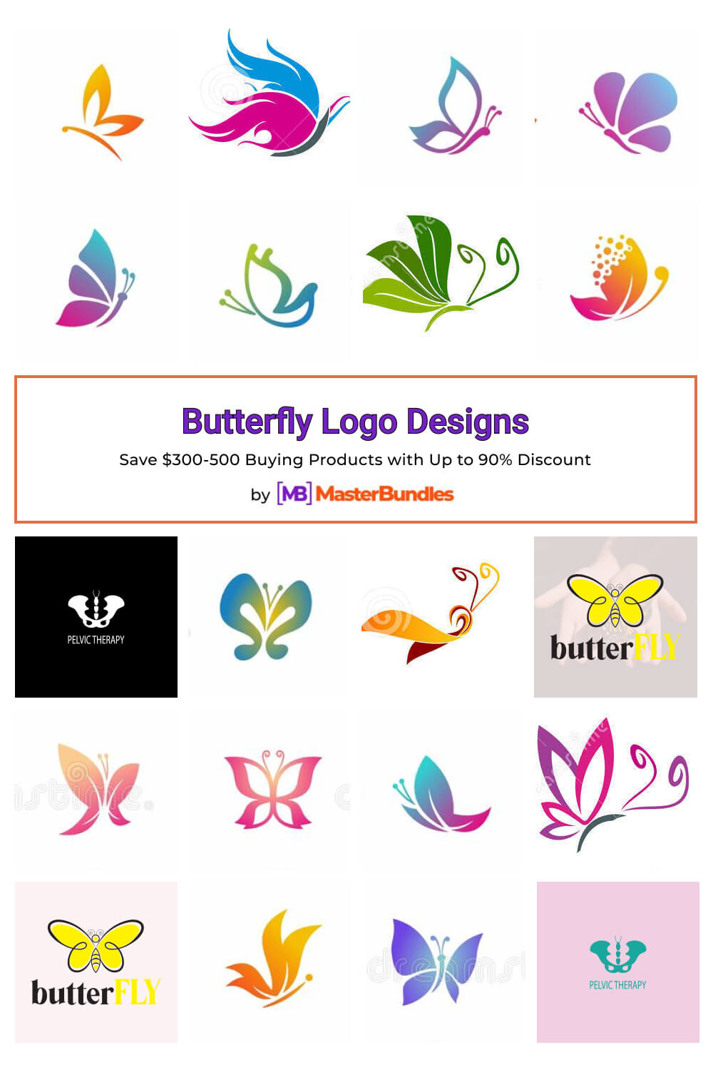 butterfly logo designs pinterest image.