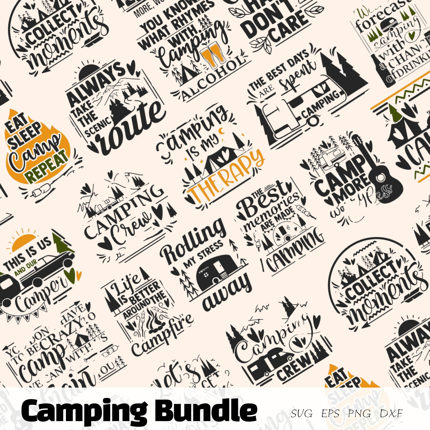 Build your own camping rules with this wonderful bundle.