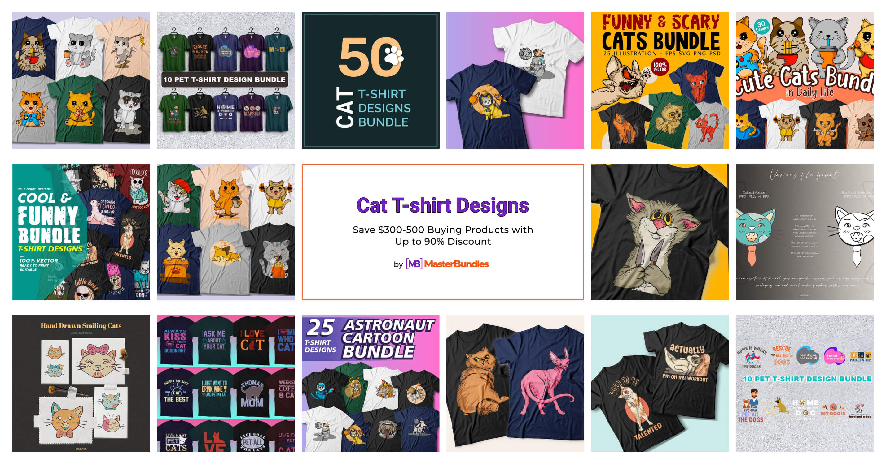 226 Cat T Shirt Designs For 2024 MasterBundles   Cat T Shirt Designs 