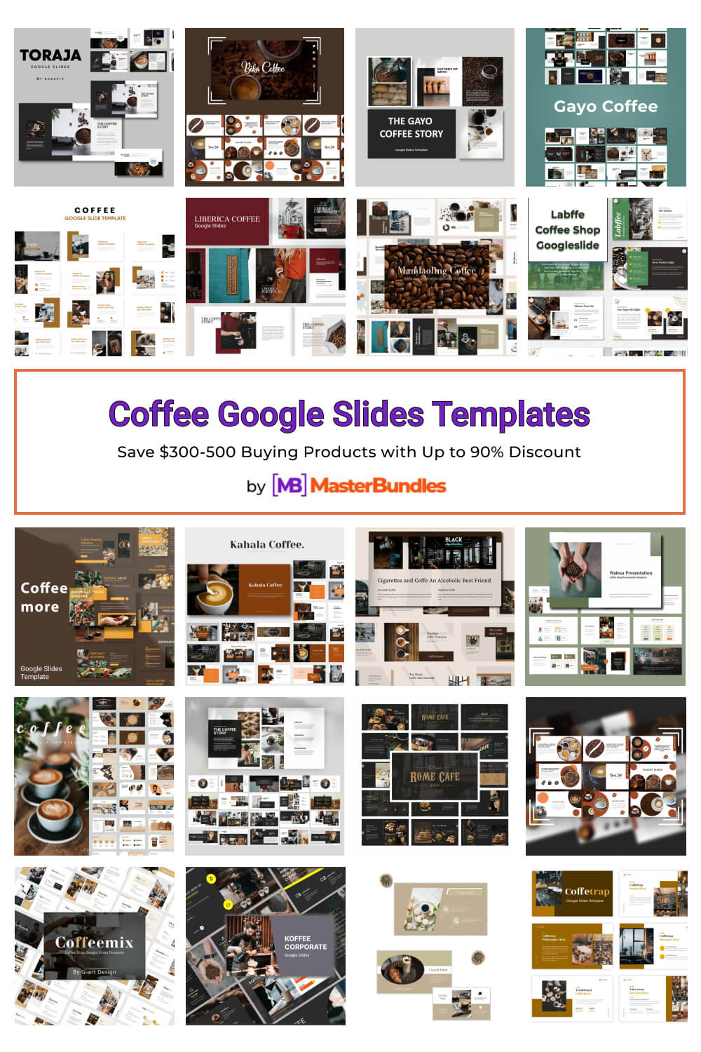 coffee google slides templates pinterest image.