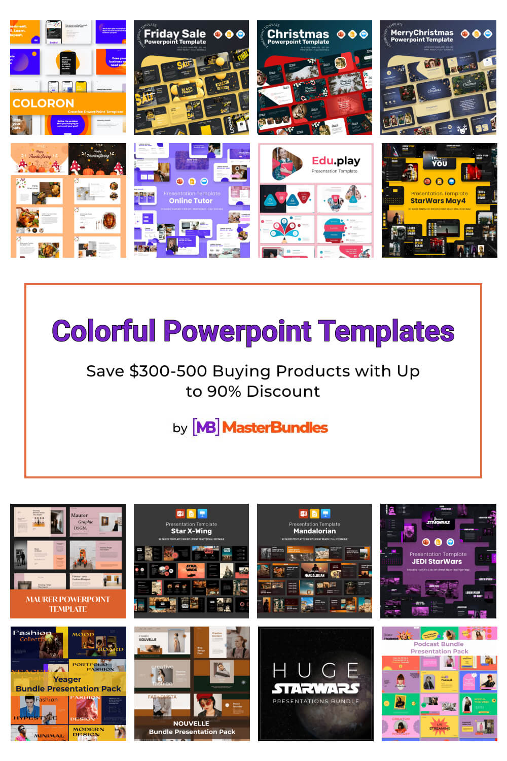 colorful powerpoint templates pinterest image.
