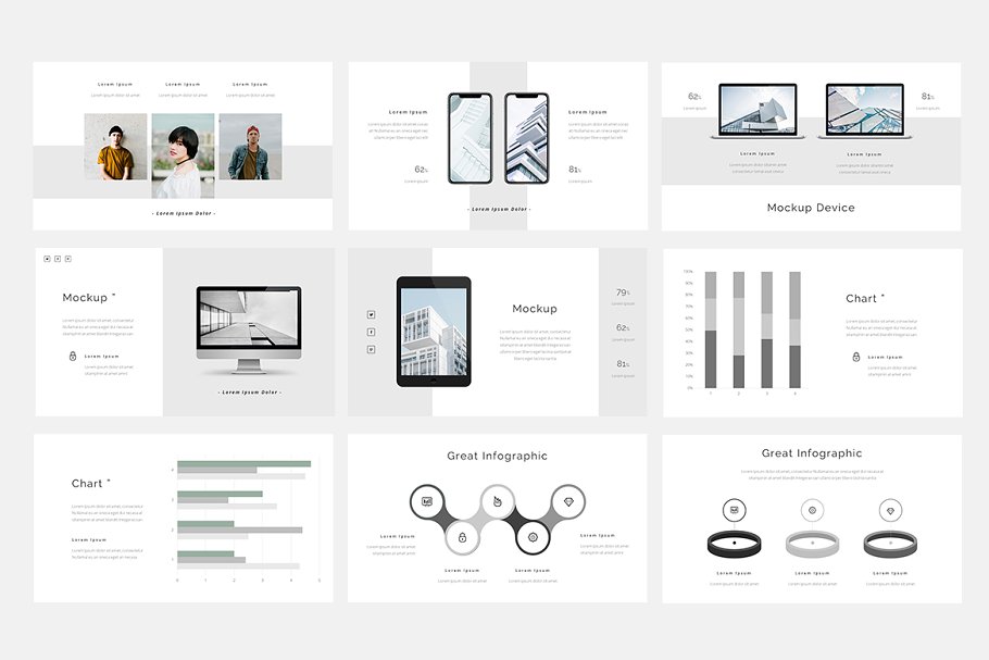 A very cool presentation can be created with this template.