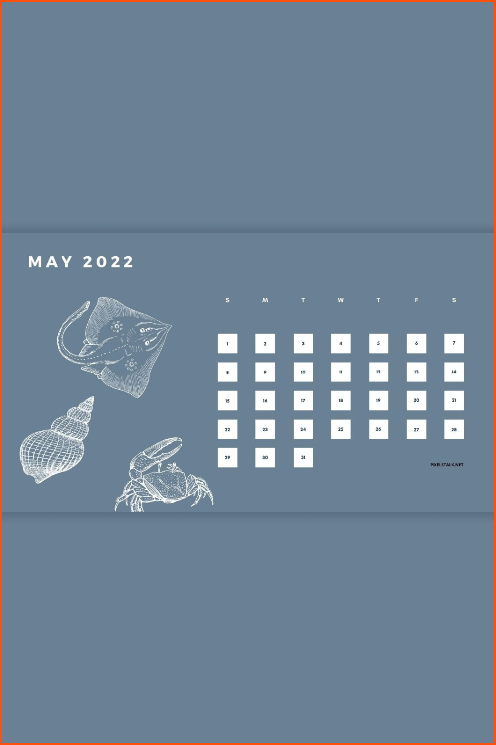 May 2022 Calendar Printable Free.