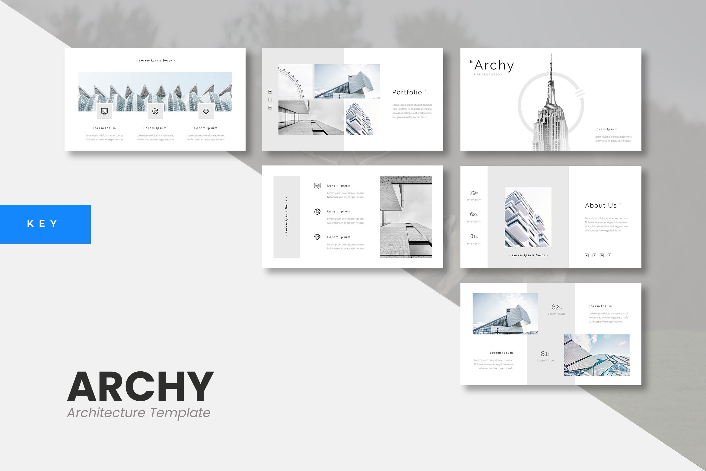 Archy Architectural includes many own infographics.