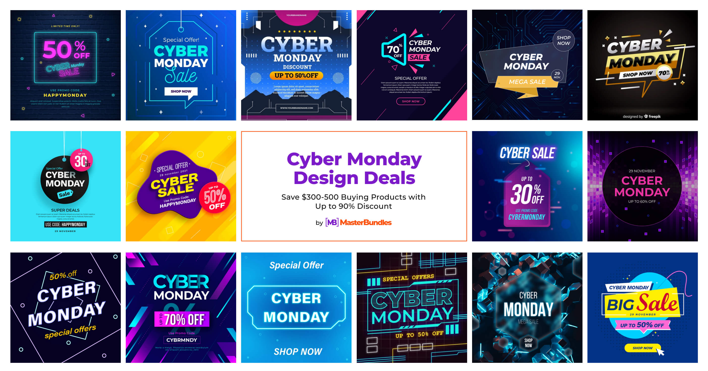 25 Cyber Monday Design Deals For 2024 MasterBundles   Cyber Monday Design Deals 