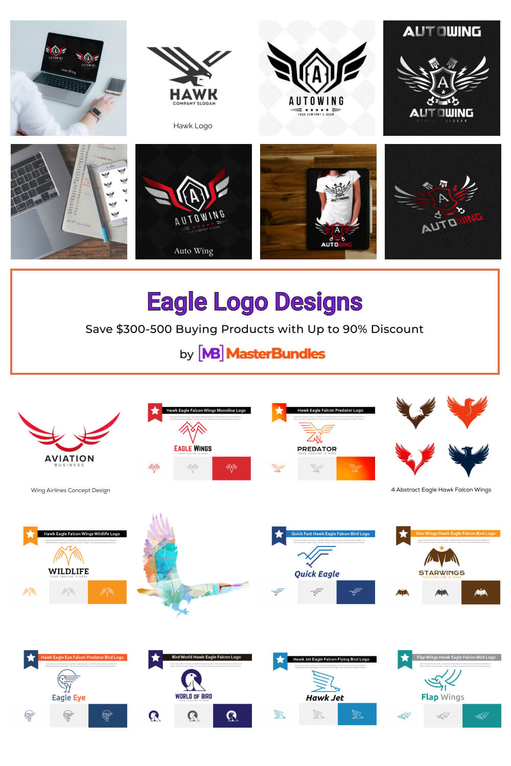 eagle logo designs pinterest image.