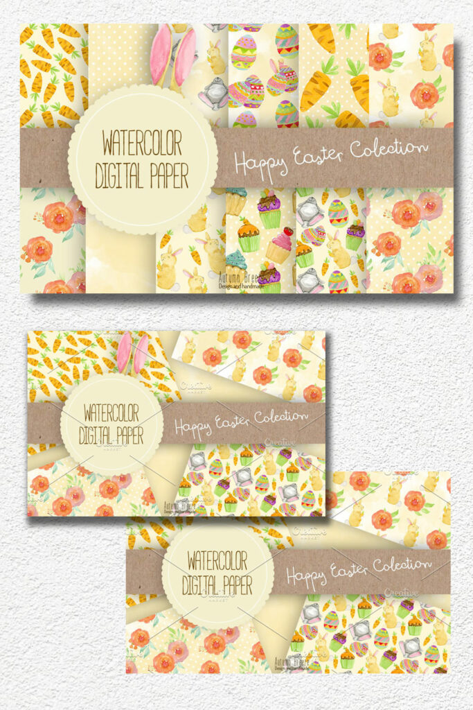 Easter Digital Paper – MasterBundles