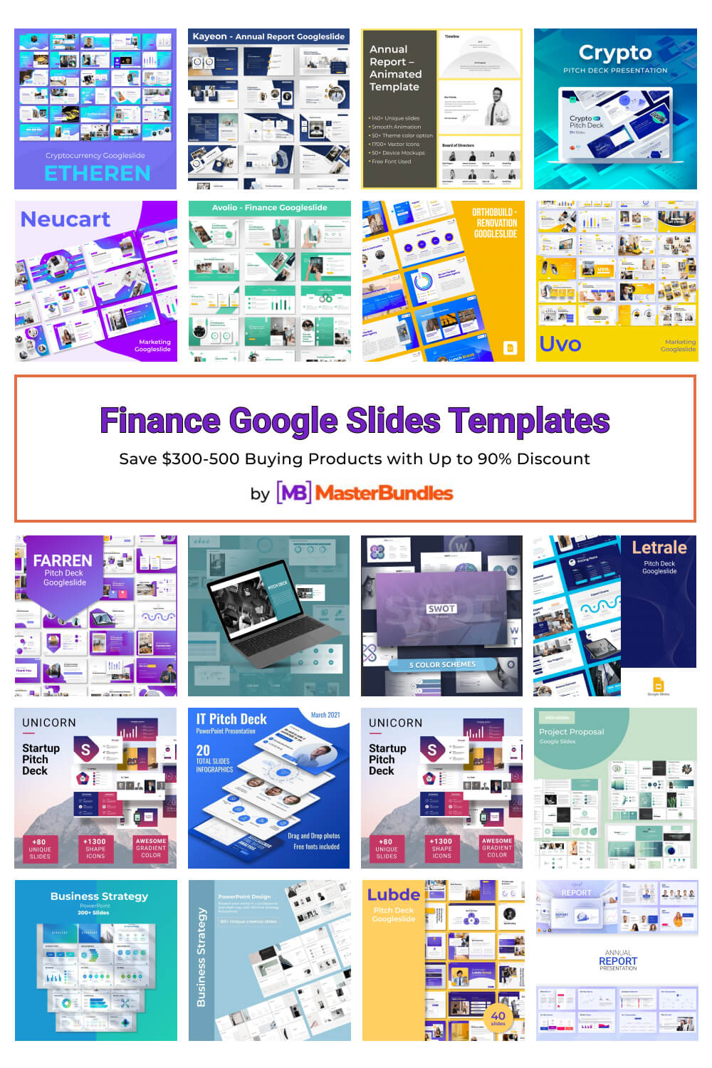 finance google slides templates pinterest image.