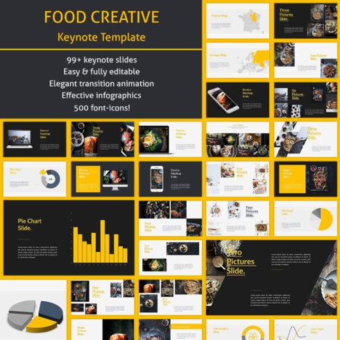Food Creative Keynote Template.