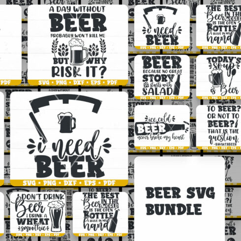 Beer Lover SVG Bundle .
