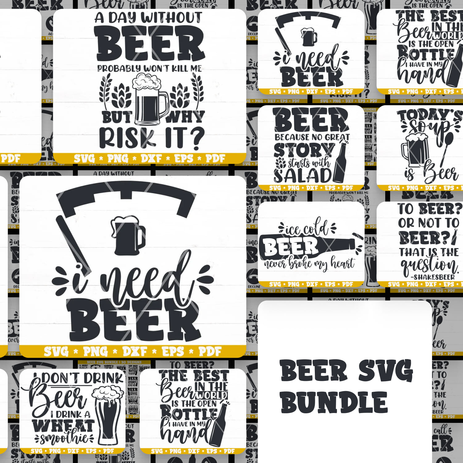 Beer Lover SVG Bundle .