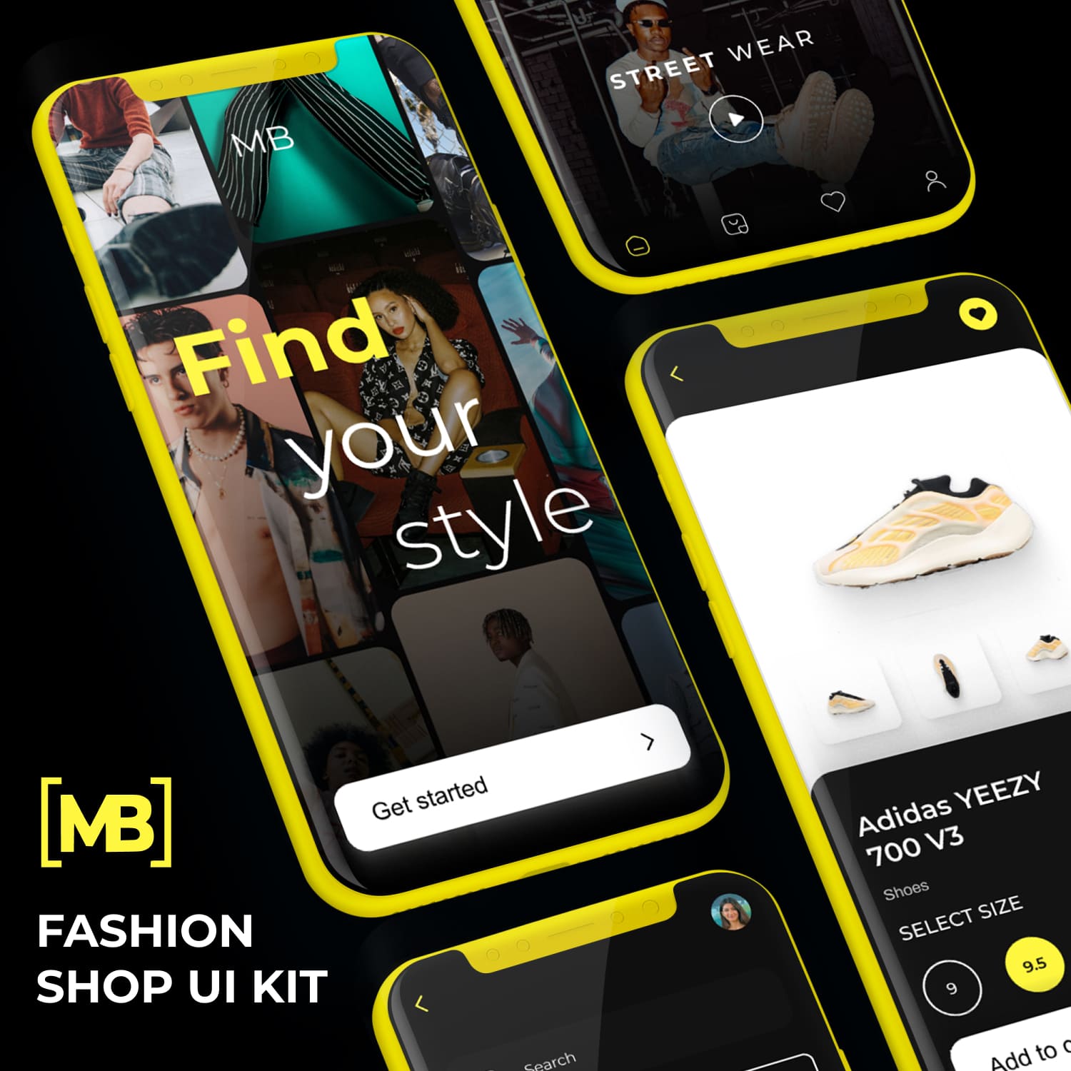 Fashion Shop UI Kit.