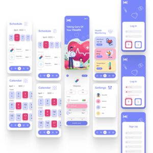 Health Medical App UI Kit Figma | Master Bundles