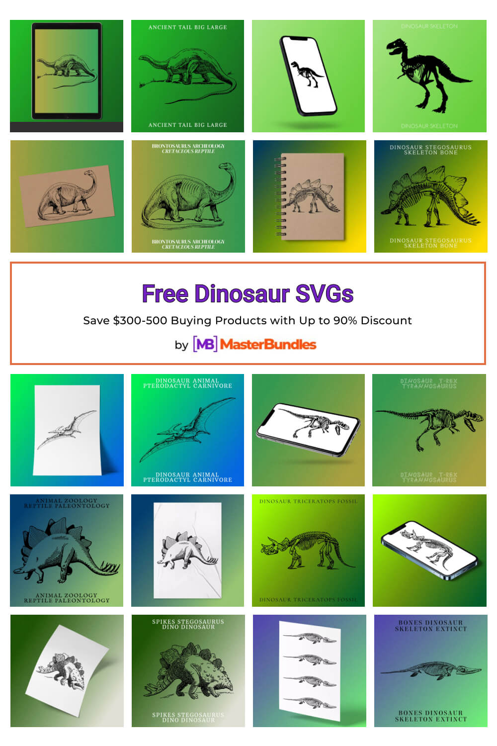 free dinosaur svgs pinterest image.