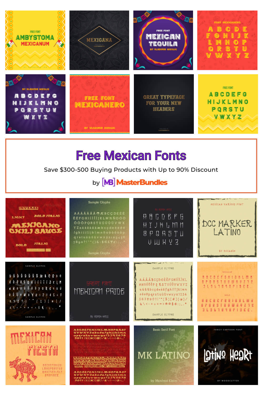 free mexican fonts pinterest image.