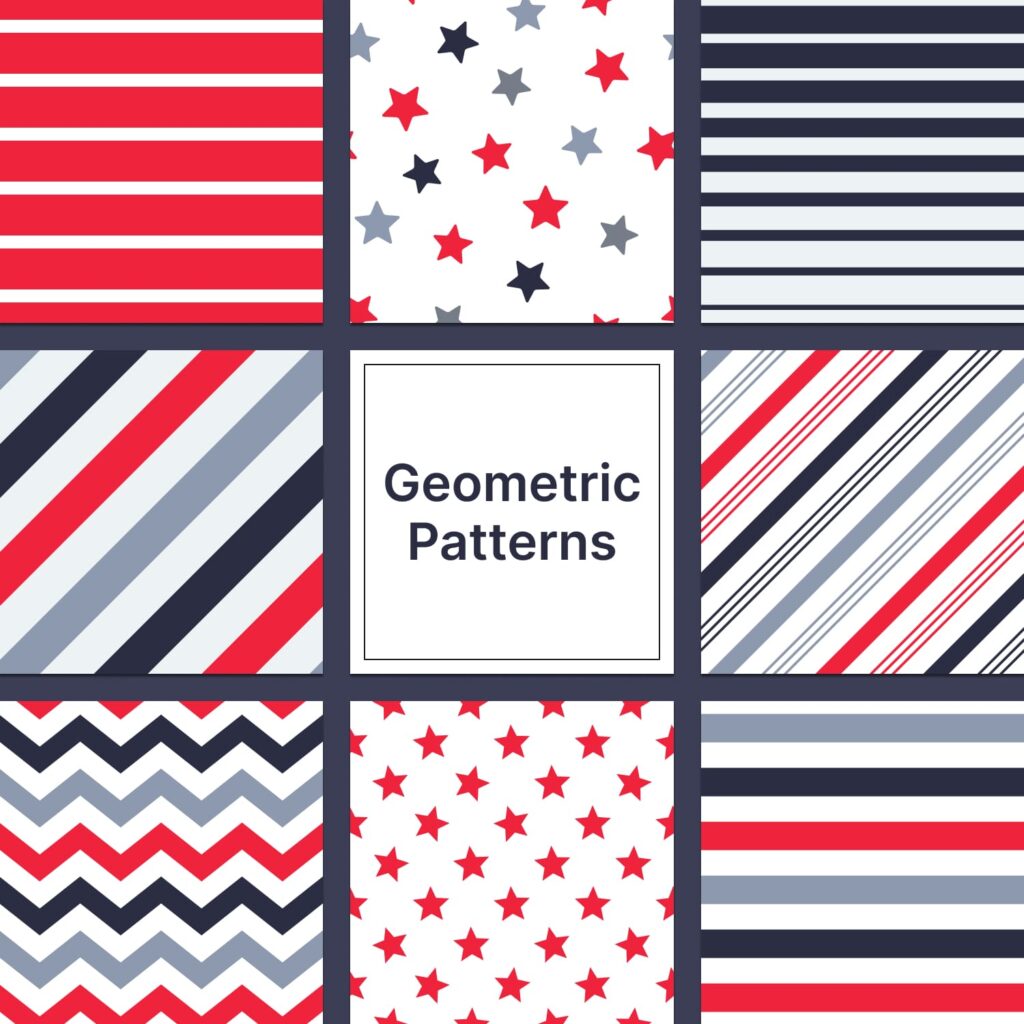 40 Geometrics Patterns Huge Bundle – MasterBundles