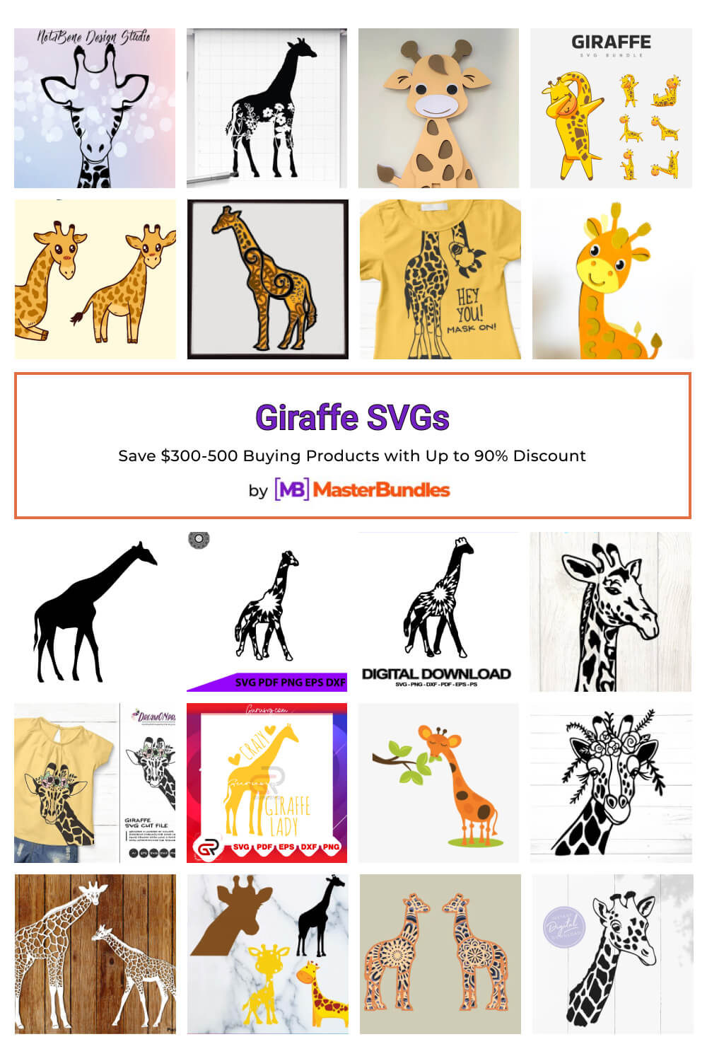 giraffe svgs pinterest image.