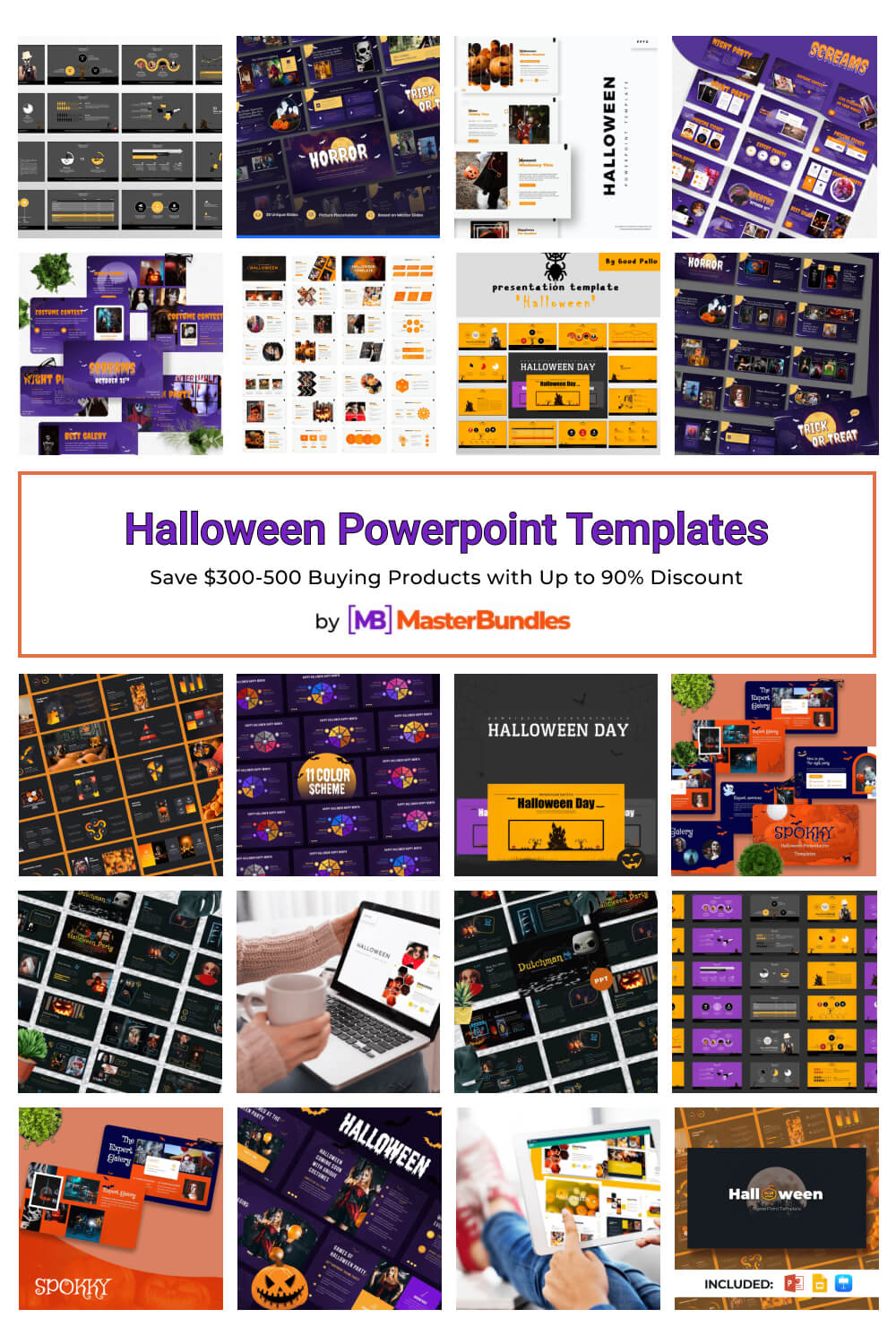 halloween powerpoint templates pinterest image.