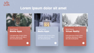 Hello Winter Google Slides Theme: 50 Slides – MasterBundles