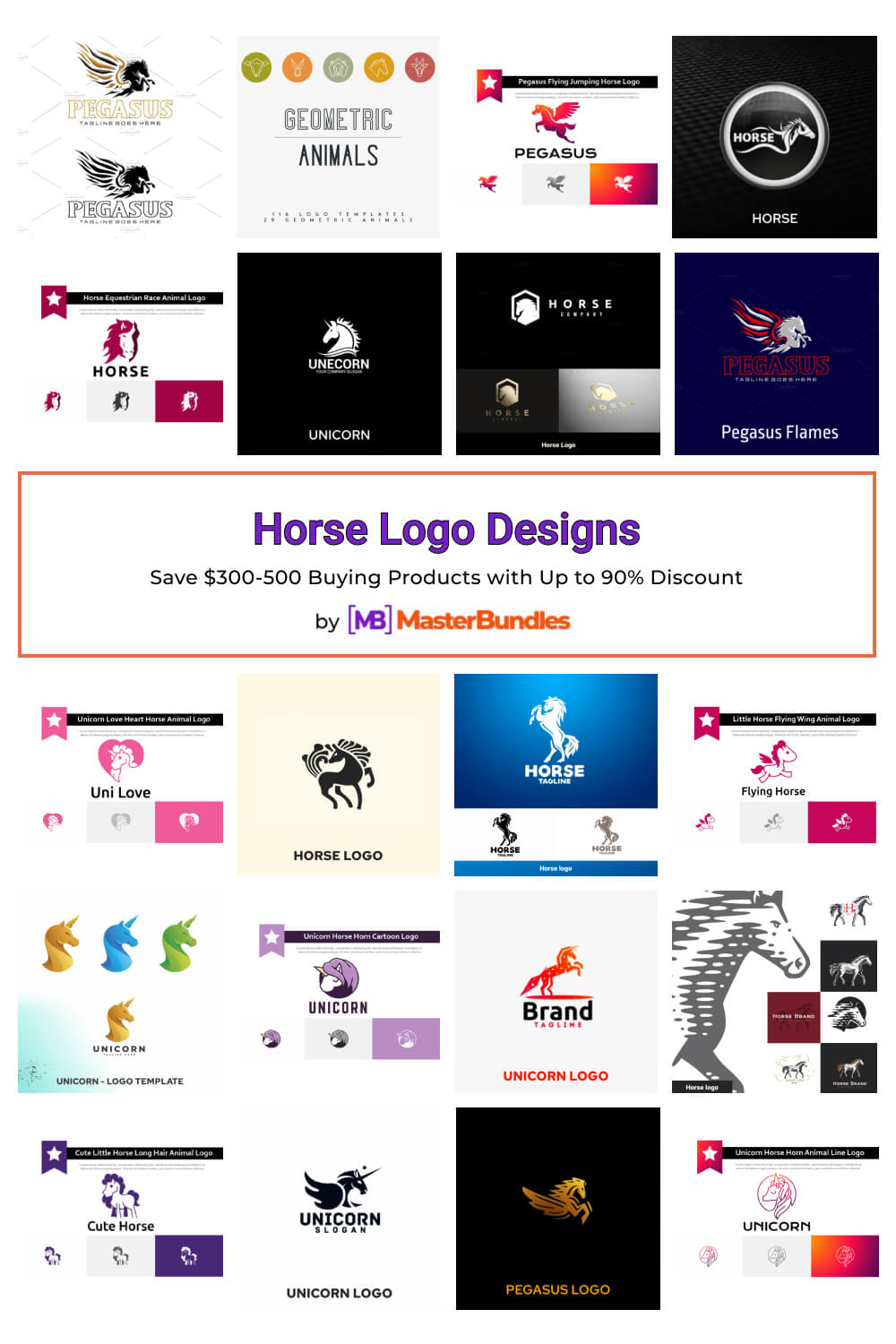 horse logo designs pinterest image.