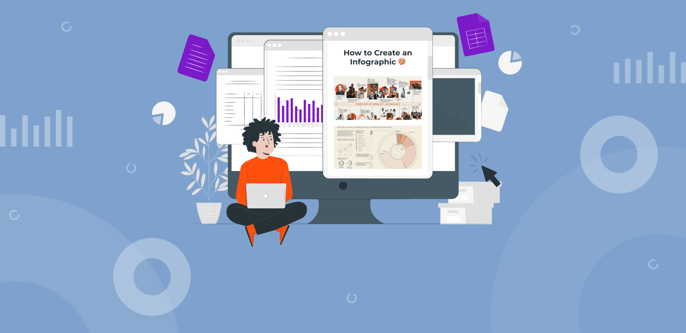how to create an infographic.